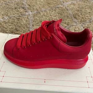 Worn once, sneakers are still new, bought from Alexander McQueens website